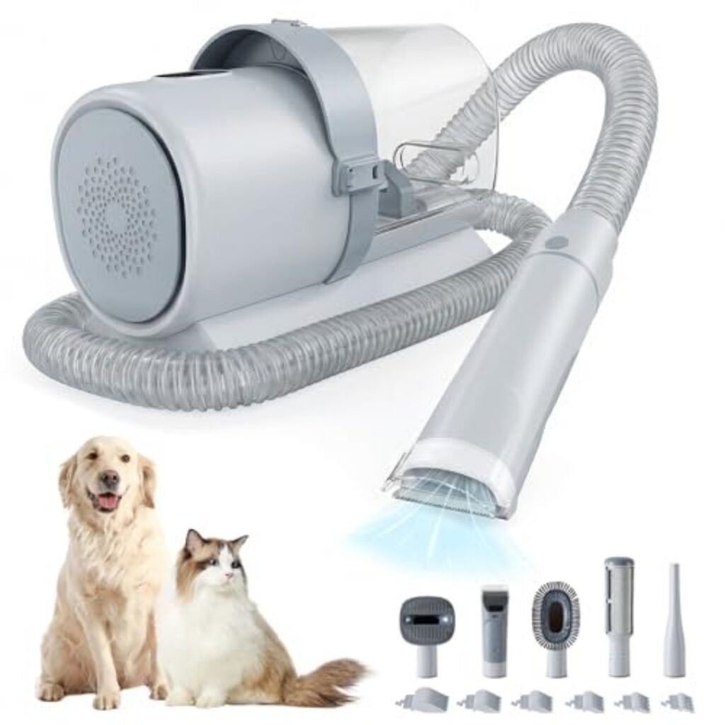 Pet Grooming Vacuum & Clipper Kit