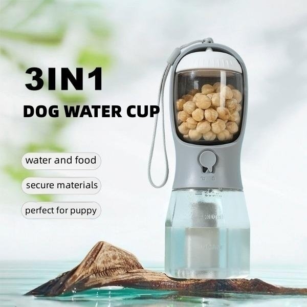 3-in-1 Portable Dog Water Bottle - Image 2